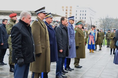 uroczystości przed Grobem Nieznanego Żołnierza 