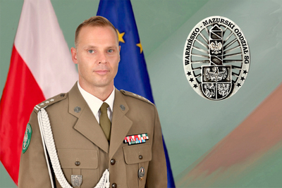 Komendant Warmińsko-Mazurskiego Oddziału SG Komendant Warmińsko-Mazurskiego Oddziału SG