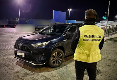 Odzyskany pojazd. Odzyskany pojazd.