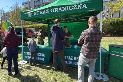 Funkcjonariusze Straży Granicznej uczestniczyli w Pikniku Europejskim Funkcjonariusze Straży Granicznej uczestniczyli w Pikniku Europejskim