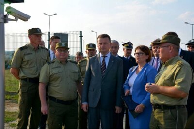 wizyta Szefa MSWiA w PSG Hrebenne