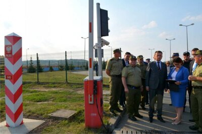 wizyta Szefa MSWiA w PSG Hrebenne