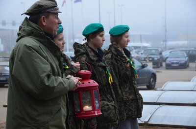 Betlejemskie Światło Pokoju w Kuźnicy