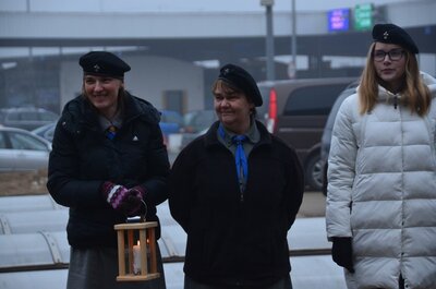 Betlejemskie Światło Pokoju w Kuźnicy