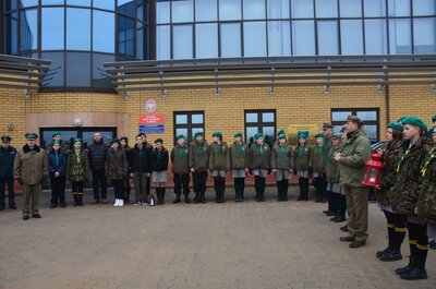 Betlejemskie Światło Pokoju w Kuźnicy