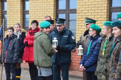 Betlejemskie Światło Pokoju w Kuźnicy