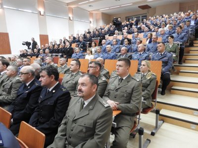 spotkanie Szefa MSWiA z przedstawicielami służb mundurowych 