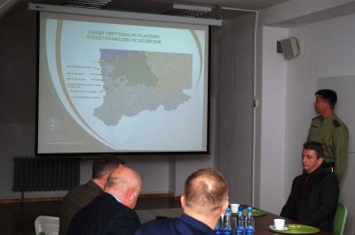 Sejmowa Komisja do spraw Służb Specjalnych z wizytą na morskiej granicy 