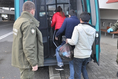 zatrzymanie nielegalnych imigrantów 