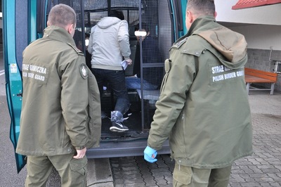 zatrzymanie nielegalnych imigrantów 