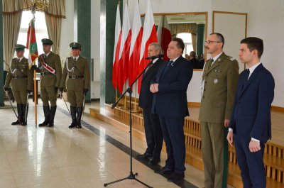uroczystość wręczenia medali 