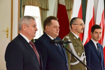 uroczystość wręczenia medali 