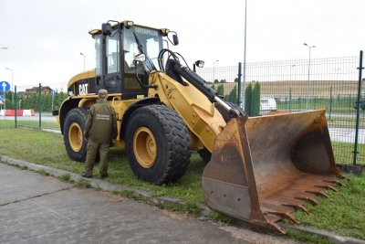 odzyskana ładowarka Caterpillar 