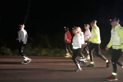 "A ja nie wiem, nie wiem, po co/Lubię biegać ciemną nocą..." (Bieszczadzki OSG, 26.09.2018 ok. g. 22.30)