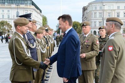 Podpisanie porozumienia z Wojskami Obrony Terytorialnej 