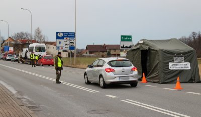 ćwiczenia z tymczasowego przywrócenia kontroli granicznej - Śląski OSG marzec 2018 