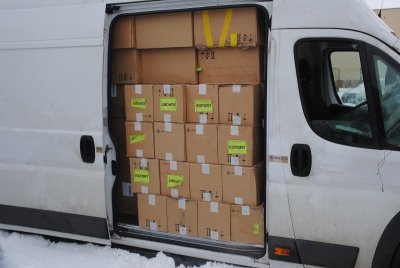 bus z przemyconymi papierosami 