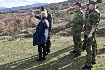 Wizyta ambasadora RP u uczestników misji SG w Republice Macedonii Północnej 