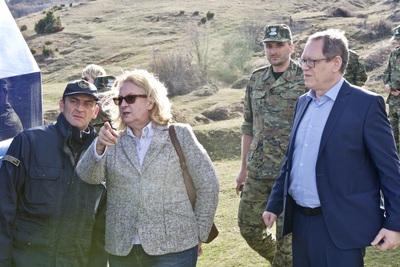 Wizyta ambasadora RP u uczestników misji SG w Republice Macedonii Północnej 