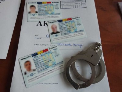 fałszywe rumuńskie dowody osobiste 