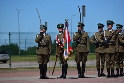 Placówka Straży Granicznej w Grzechotkach otrzymała imię 1. Pułku Kawalerii Korpusu Ochrony Pogranicza