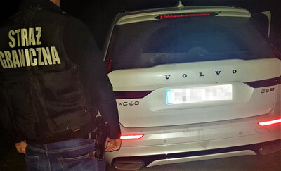 Kradzione luksusowe volvo 