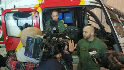 Nowy śmigłowiec w Bieszczadzkim Oddziale SG 