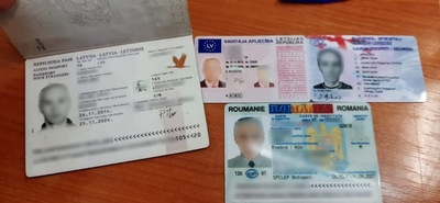 Z fałszywymi dokumentami i narzędziami do włamań