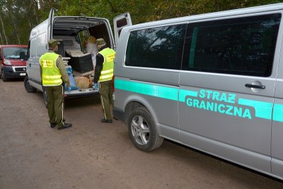 Przewoził sprasowane liście tytoniu 