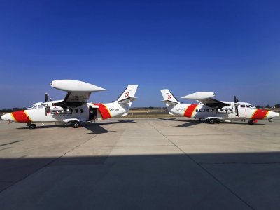 Nowe samoloty Straży Granicznej Dwa nowe samoloty L-410 odebrane już przez Straż Graniczną