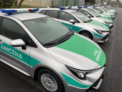 Nowe Toyoty Corolla w Straży Granicznej 