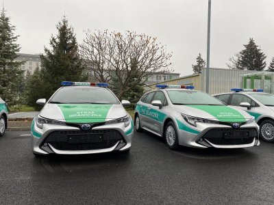 Nowe Toyoty Corolla w Straży Granicznej 