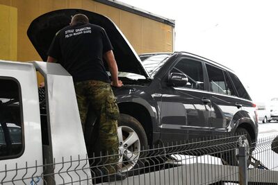 Odzyskane Suzuki Vitara 