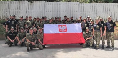 uczestnicy VI i VII edycji misji SG w Republice Macedonii Północnej 