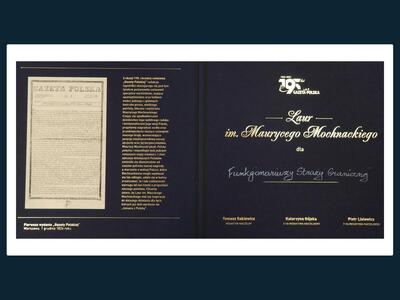 Laur im. M. Mochnackiego dla funkcjonariuszy Straży Granicznej