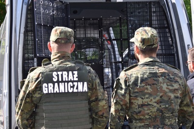 Funkcjonariusze Straży Granicznej 