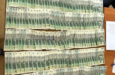 Zabezpieczona gotówka 