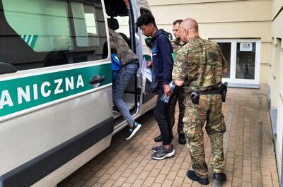 Obywatele Maroka tuż po zatrzymaniu w Polsce 