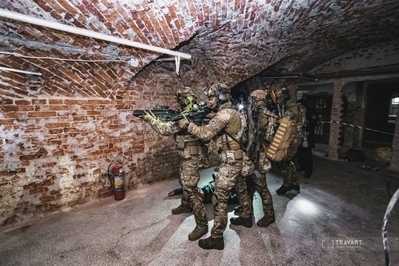 Funkcjonariusze ZIS na Tactical Prison Rescue 2022 