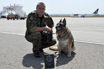 Inka wraz z przewodnikiem 