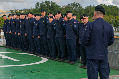 Szkolenie na ORP Wodnik 