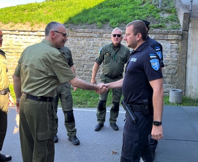 Wizyta Komendanta Głównego Straży Granicznej w Estonii 