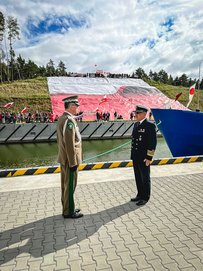 Otwarcie kanału żeglugowego przez Mierzeję Wiślaną 