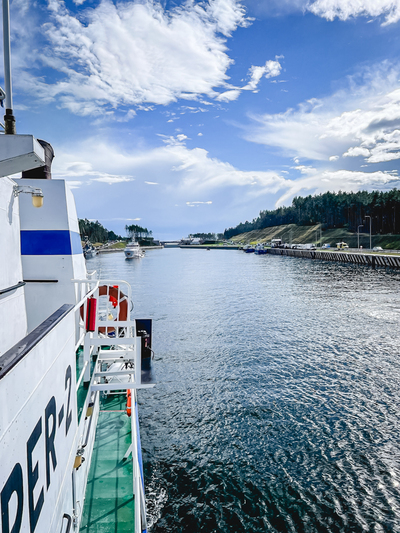 Otwarcie kanału żeglugowego przez Mierzeję Wiślaną 