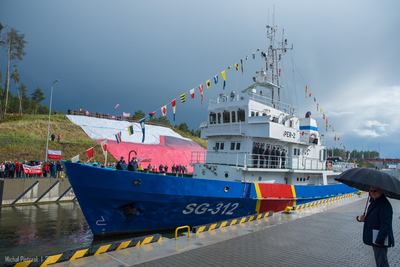 Otwarcie kanału żeglugowego przez Mierzeję Wiślaną 
