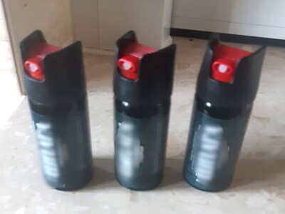 Gaz pieprzowy służący do zacierania śladów 