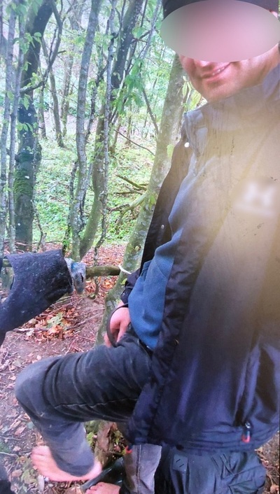 Obywatel Tadżykistanu po przekroczeniu granicy 