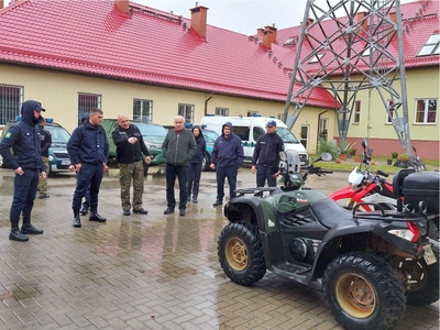 Wizyta mołdawskiej policji granicznej w PSG w Węgorzewie 
