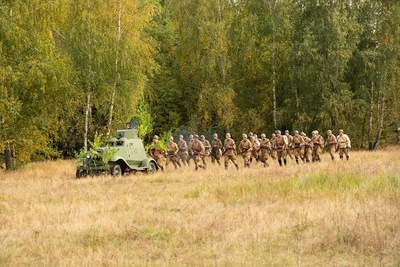 „Wytyczno 1939” - inscenizaca bitwy 