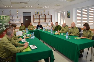 wizyta łotewskiej delegacji 